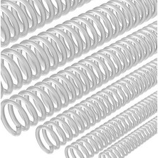 Mapi Sarff Helezon Plastik Tel Şeffaf 12MM - 10 Adet