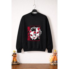 Petite Pati Demon Slayer Tanjiro Sweatshirt (3 Iplik %100 Pamuk)