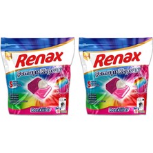 Renax Çamaşır Kapsülü 30 Yıkama Renkliler x 2 Adet