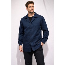 Lacivert Iş Önlüğü