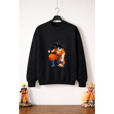 Petite Pati Dragon Ball Goku 16  Sweatshirt (3 Iplik %100 Pamuk)