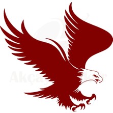 Mlh Store Kartal Tasarım Oto Özel Yeni Sticker Kırmızı 20*20 cm