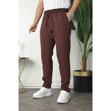 Quafash Erkek Regular Fit Beli Lastikli Bağcıklı Jogger Pantolon