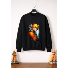 Petite Pati Naruto Uzumaki  Sweatshirt (3 Iplik %100 Pamuk)