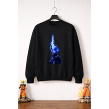 Petite Pati Jujutsu Kaisen Satoru 6  Sweatshirt (3 Iplik %100 Pamuk)