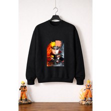 Petite Pati Naruto 2 Face  Sweatshirt (3 Iplik %100 Pamuk)