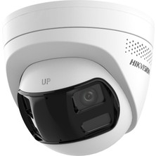 Binbir Göz Bilgisayar Hıkvısıon DS-2CD1383G2P-LIUF/S(L) 8mp Dual Lens 2mm 30MT Dahili Sesli IP67 Smart Hybrıd Lıght Ip Dome Kamera