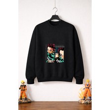 Petite Pati Demon Slayer Inosuke Sweatshirt (3 Iplik %100 Pamuk)
