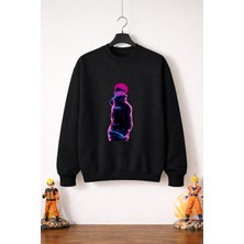 Petite Pati Jujutsu Kaisen Satoru 5  Sweatshirt (3 Iplik %100 Pamuk)