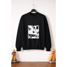 Petite Pati Jujutsu Kaisen   Sweatshirt (3 Iplik %100 Pamuk)