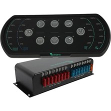 Shuivan Electrozirve KP-100 Karavan & Tekne Kontrol Paneli Seti