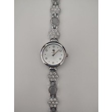 TrendyX Taşlı Çelik Kadın Kol Saati - Zirkon Taş