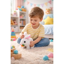 Seymen Bıçakçılık Peluş Tavşan Oyuncak – Hareketli Tasarım – Sevimli ve Yumuşak Dokulu