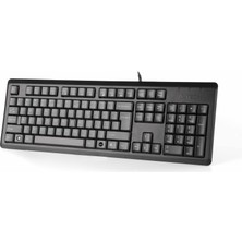 Binbir Göz Bilgisayar A4 Tech Kr-92 USB Multimedya Siyah Q Klavye