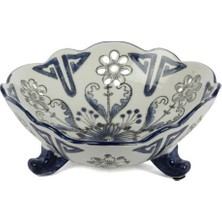 Mikasa Moor Blue Blanc Dek Tabak 22X9CM