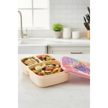 M&L Lunch Box 3 Bölmeli Beslenme Kutusu - Okul ve Kreş Tipi Çocuk Beslenme Kabı