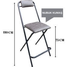 Katlanır Bistro Sandalye – Metal Bahçe Sandalyesi – Kafe, Balkon, Organizasyon, Bahçe – Dayanıklı & Taşınabilir