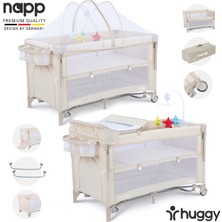 Huggy Napp 6 In 1 Anne Yani Park Yatak Oyun Parkı 70X120 Xl