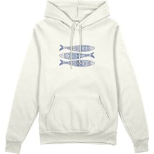 The Lucid Lab Mediterraneo Oversize Hoodie - Beyaz