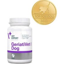 Vet Expert Geriativet Dog | Küçük Irk Yaşlı Köpekler Için (+7 Yaş) Eklem, Kalp ve Göz Destek Tableti