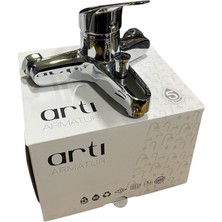 Veka Artı Armatur Dus Bataryasi Banyo Mikseri Krom Kaplamali Pirinc