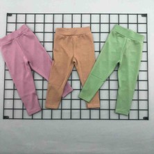 Özsa 3 Lü Kız Çocuk Fitilli Tayt