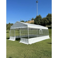 İkiz Aksesuar 4x6 Metal Iskeletli Gazebo Çardak