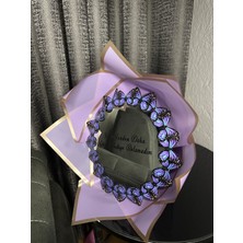 Satence Store Aynalı ve Yazılı Kelebek Buketi-Sevgililer Günü Özel