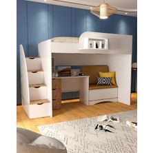 Setay Ranza, Arguvan Ranza Sandık Çalışma Masası, Beyaz-Açık Ceviz