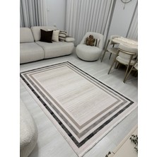 Gülcem Home Ihtişam Perge,  Emsalsiz Ipeksi Yün Tuşeli Triko Akrilik Oturma Odası ve Salon Halısı