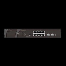 Binbir Göz Bilgisayar Ruıjıe Reyee RG-ES110GDS-P 8 Port 10/100/1000 8 Port Poe 2 Port Uplınk 120W Yonetılemez Desktop Swıtch