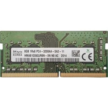 Binbir Göz Bilgisayar Hynıx 8gb 3200MHZ Ddr4 Bulk HYNSO3200/8 Notebook Ram