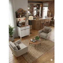 armegeda sıradışı tasarımlar Armegeda Sıradışı Tasarım Kahve Köşesi & Mutfak Barı - 80X210 cm