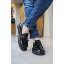 Zapatos CH127 Loafer-X Erkek Günlük Bağcıksız Corcik Rugan Klasik Ayakkabı Rst - Siyah
