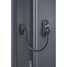 Çelik Halatlı Anahtarlı Kablolu Pencere/kapı Emniyet Kilidi | Çocuk+Hırsız | 50'li Set