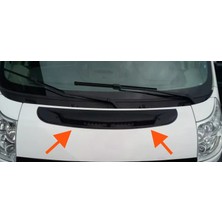 ExpoTürk Fiat Ducato Ön Kaput Izgara Mat Siyah Ab