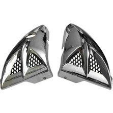 OEM Cg - Ybr Benzin Depo Dekor Kapağı Nikel