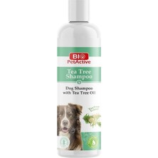 Bio PetActive Yumuşak Parlak Tüyler Için Çay Ağacı Özlü Köpek Şampuanı 250ML