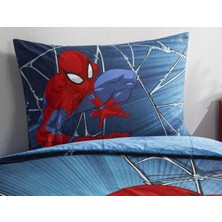 Taç Zorluteks Spiderman Desenli % 100 Pamuk Kumaş 1 Adet Yastık Kılıfı 50X70 cm