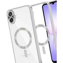 Sh Ticaret Newface Galaxy A07 4g Kross Magneticsafe Kapak - Gümüş