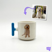 Kişiye Özel Evcil Hayvan Çizimli Seramik Kupa - Fotoğraftan Özel Tasarım