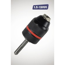 Record Tutex Sds-Plus Anahtarsız Kilitlemeli Metal Mandren 1,5-13MM