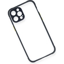 Sh Ticaret Newface Iphone 12 Kılıf Miami Şeffaf Silikon - Lacivert