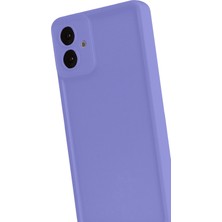 Sh Ticaret Newface Galaxy A07 4g Viera Silikon - Lila