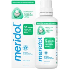 Meridol Diş Eti Koruma & Ferah Nefes Ağız Çalkalama Suyu 400 Ml,alkolsüz,12 Saat Ferahlık,aminflorür