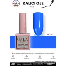 Gala Smart  Mavi Kalıcı Oje 10 ml Oje Kodu: 211