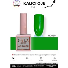 Gala Smart  Yeşil Kalıcı Oje 10 ml Oje Kodu: 189