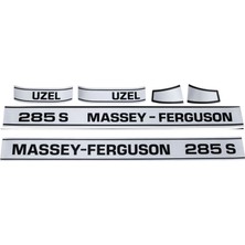 Peren Traktör Massey Ferguson 285 S Traktör Yan Yazı Takımı – Sağ Sol Set Etiket