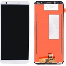 OEM Hwi Uyumlu Y7 2018 LCD Ekran Beyaz Çıtasız