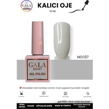 Gala Smart Gri Kalıcı Oje 10 ml Oje Kodu: 137